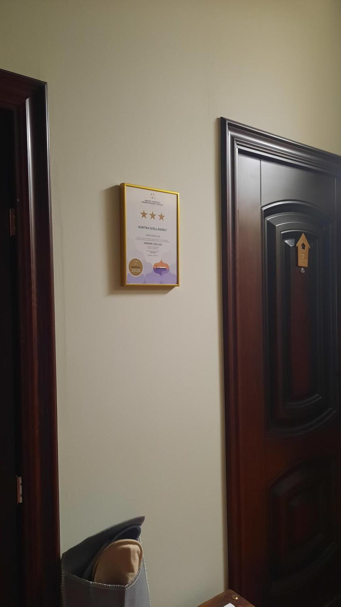 Kontra Szallashely Sándorfalva 외부 사진